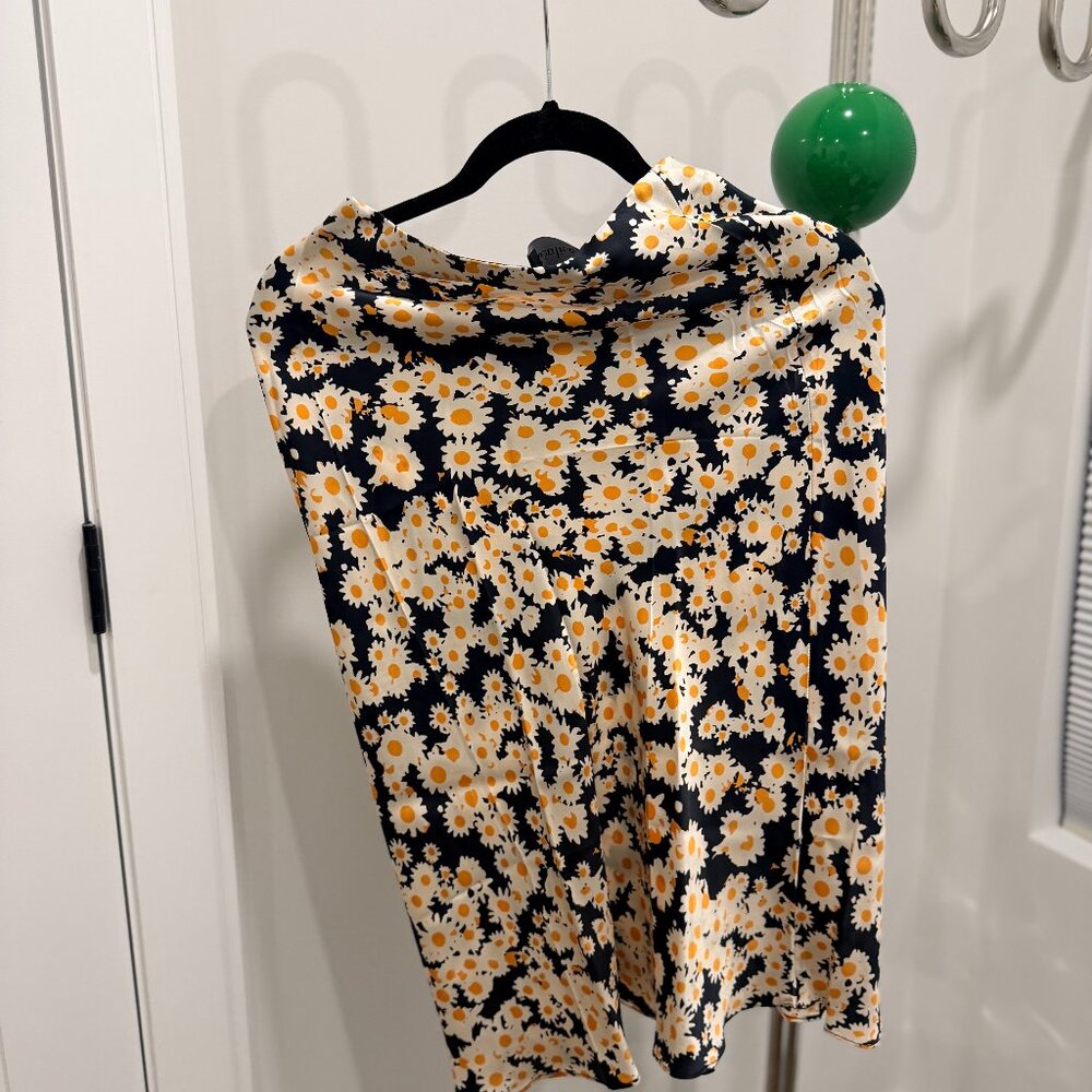 Réalisation Par Silk Knee-Length Skirt Size XS